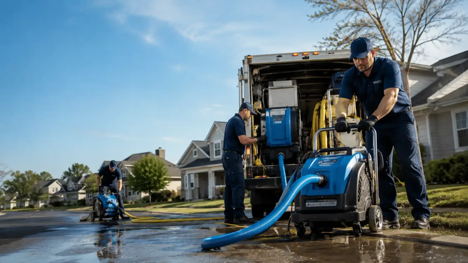 Flood Damage Cleanup in Harbor City, CA